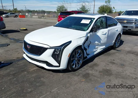 2025 Cadillac Ct5 Sport Rwd from USA, damaged, VIN 1G6DP5RK8S0100920